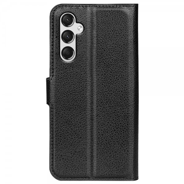 Samsung Galaxy A25 Fodral Litchi Svart
