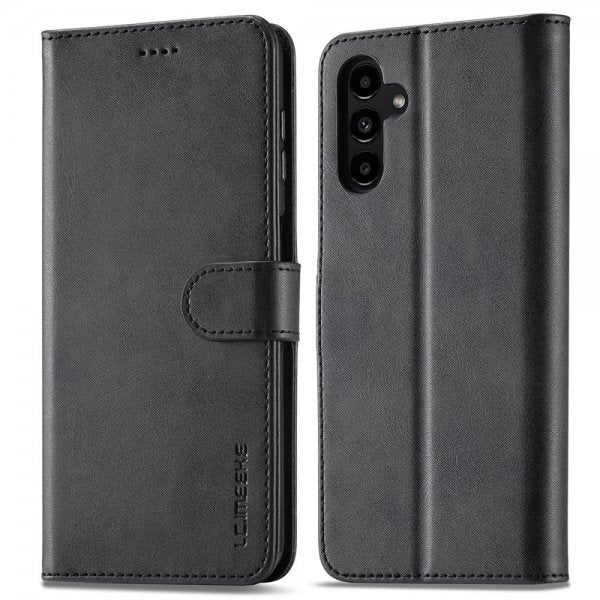 Lc.Imeeke Samsung Galaxy A25 Fodral med Kortfack Stativfunktion Svart