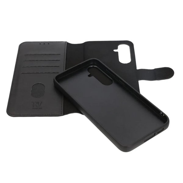 Rvelon Samsung Galaxy A25 Fodral Magnetiskt Avtagbart Skal Svart