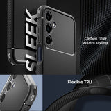Spigen Samsung Galaxy A25 Skal Rugged Armor Matte Black