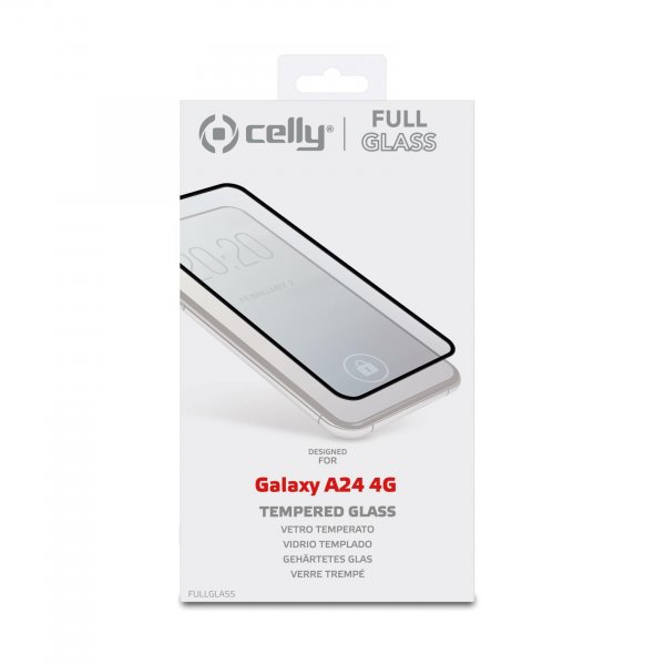 Celly Samsung Galaxy A24/A25 Skärmskydd FULLGLASS