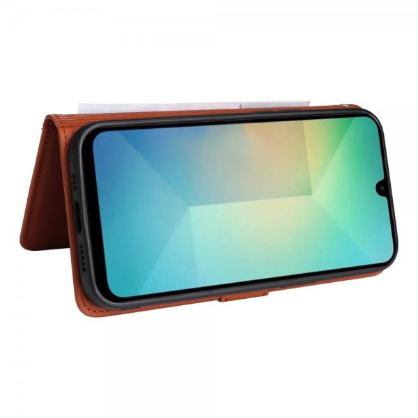 Betopnice Samsung Galaxy A26 Fodral med Löstagbart Skal 005 Brun