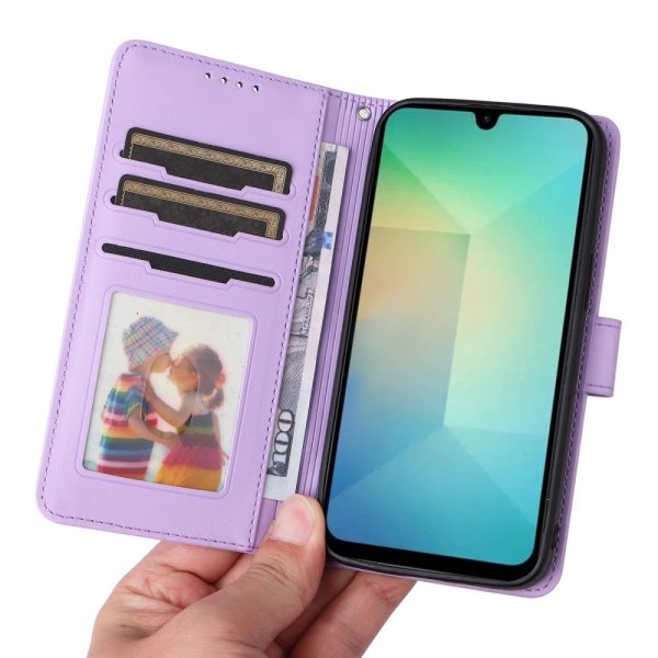 Betopnice Samsung Galaxy A26 Fodral med Löstagbart Skal 005 Lila