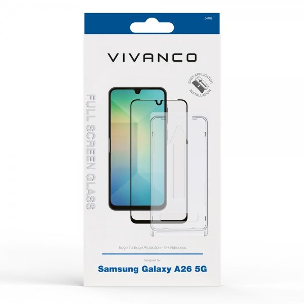 Vivanco Samsung Galaxy A26 Skärmskydd Full Screen