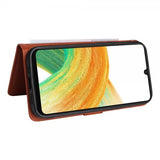 Betopnice Samsung Galaxy A33 5G Fodral med Löstagbart Skal 005 Brun