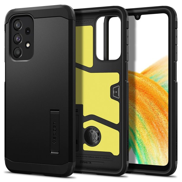 Spigen Samsung Galaxy A33 5G Skal Tough Armor Svart