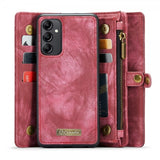 CaseMe Samsung Galaxy A34 5G Fodral 008 Series Löstagbart Skal Röd