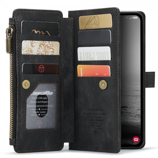 CaseMe Samsung Galaxy A34 5G Fodral C30 Series Svart