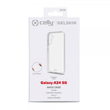 Celly Samsung Galaxy A34 5G Skal GELSKIN Transparent