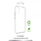 Puro Samsung Galaxy A34 5G Skal Nude Transparent
