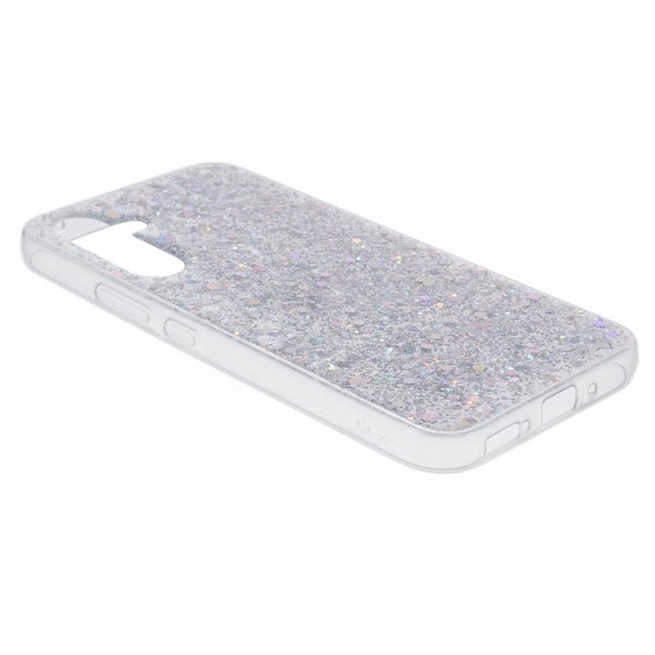 Nordic Covers Samsung Galaxy A34 5G Skal Sparkle Series Stardust Silver