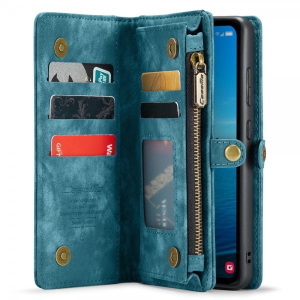 CaseMe Samsung Galaxy A35 Fodral 008 Series Löstagbart Skal Blå