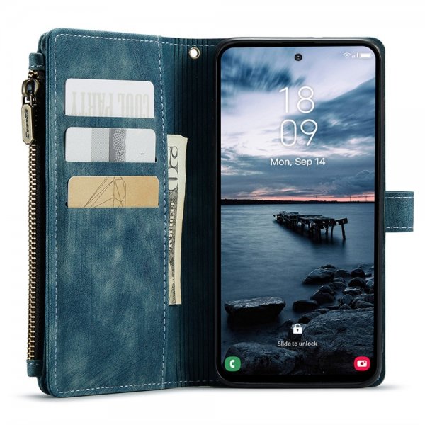 CaseMe Samsung Galaxy A35 Fodral C30 Series Blå