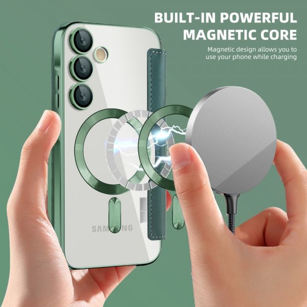 Samsung Galaxy A35 Fodral MagSafe Grön