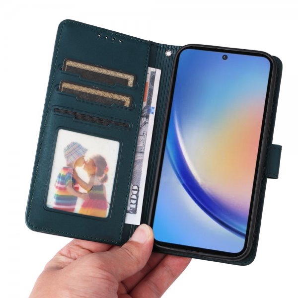 Betopnice Samsung Galaxy A35 Fodral med Löstagbart Skal 005 Blå