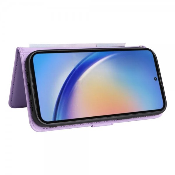 Betopnice Samsung Galaxy A35 Fodral med Löstagbart Skal 005 Lila