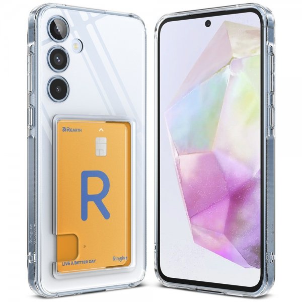 Ringke Samsung Galaxy A35 Skal Fusion Card Clear