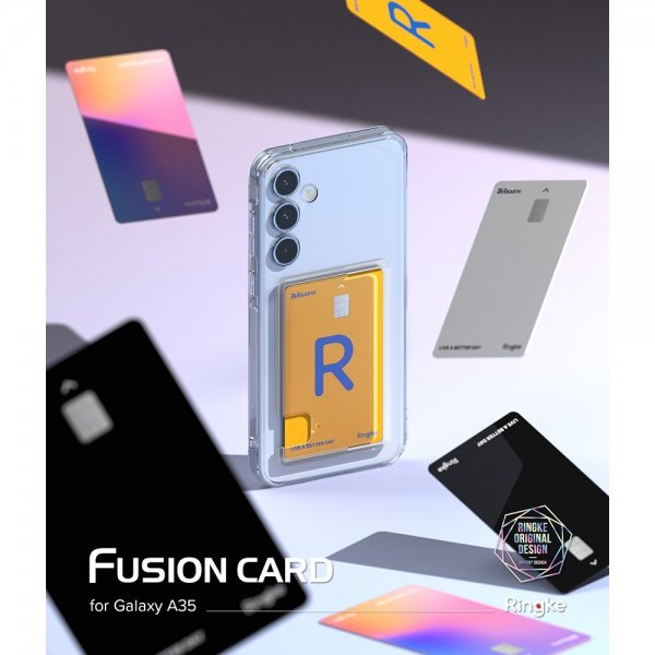 Ringke Samsung Galaxy A35 Skal Fusion Card Clear