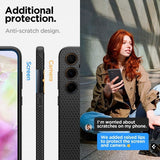 Spigen Samsung Galaxy A35 Skal Liquid Air Matte Black