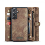 CaseMe Samsung Galaxy A36 Fodral 008 Series Löstagbart Skal Brun