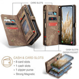 CaseMe Samsung Galaxy A36 Fodral 008 Series Löstagbart Skal Brun