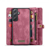 CaseMe Samsung Galaxy A36 Fodral 008 Series Löstagbart Skal Röd