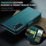 CaseMe Samsung Galaxy A36 Fodral 023 Series Grön