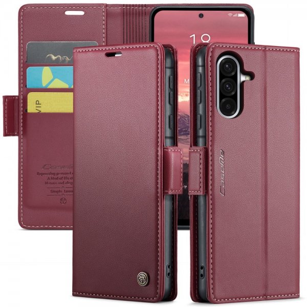CaseMe Samsung Galaxy A36 Fodral 023 Series Röd
