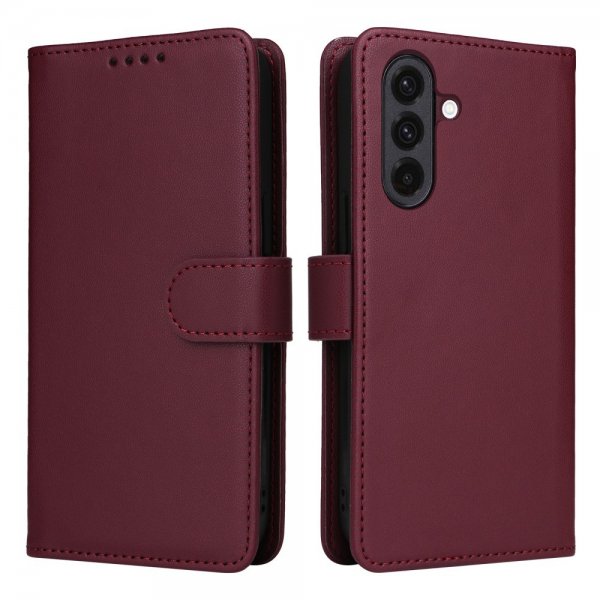 Betopnice Samsung Galaxy A36 Fodral med Löstagbart Skal 005 Röd