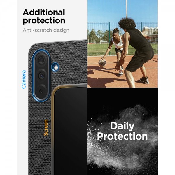 Spigen Samsung Galaxy A36 Skal Liquid Air Matte Black