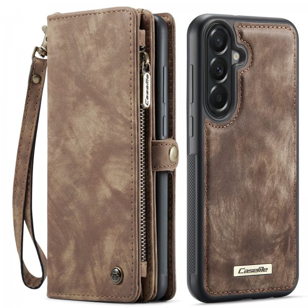 CaseMe Samsung Galaxy A37 Fodral 008 Series Löstagbart Skal Brun