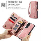 CaseMe Samsung Galaxy A37 Fodral 008 Series Löstagbart Skal Rosa