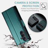 CaseMe Samsung Galaxy A37 Fodral 023 Series Grön