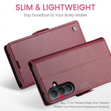 CaseMe Samsung Galaxy A37 Fodral 023 Series Röd