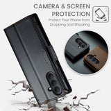 CaseMe Samsung Galaxy A37 Fodral 023 Series Svart