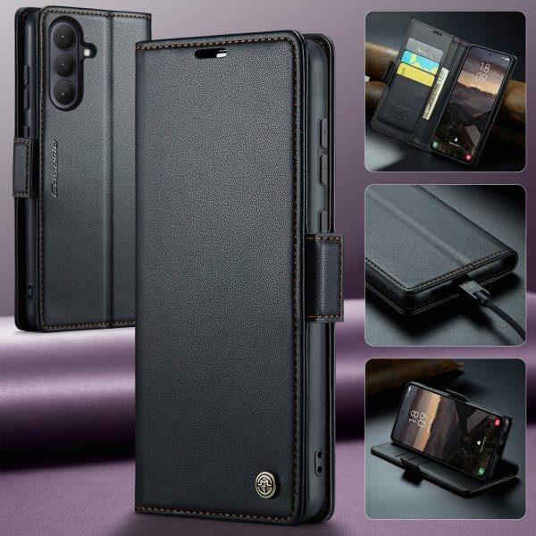 CaseMe Samsung Galaxy A37 Fodral 023 Series Svart