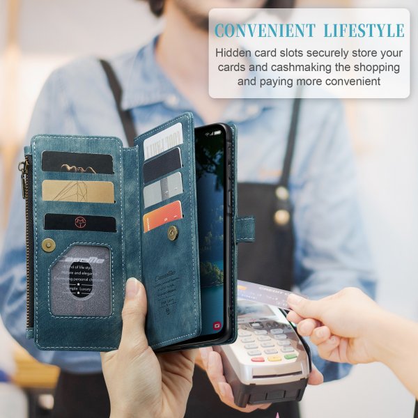 CaseMe Samsung Galaxy A37 Fodral C30 Series Blå