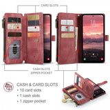 CaseMe Samsung Galaxy A37 Fodral C30 Series Röd