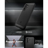 Spigen Samsung Galaxy A37 Skal Rugged Armor Matte Black