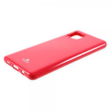 Mercury Samsung Galaxy A42 5G Skal Jelly Glitter Röd