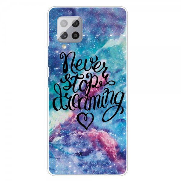 Samsung Galaxy A42 5G Skal Motiv Never Stop Dreaming