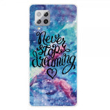Samsung Galaxy A42 5G Skal Motiv Never Stop Dreaming