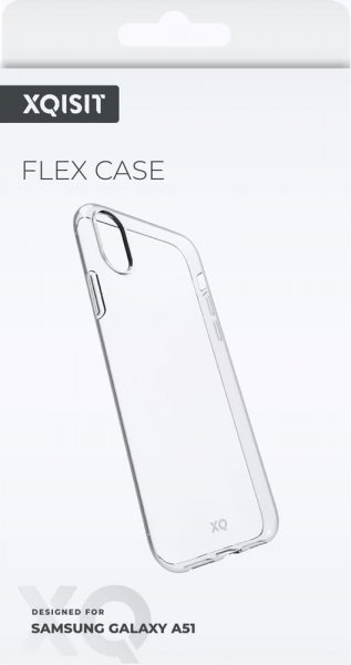 Xqisit Samsung Galaxy A51 Skal Flex Case Transparent