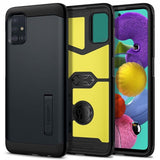 Spigen Samsung Galaxy A51 Skal Tough Armor Metal Slate