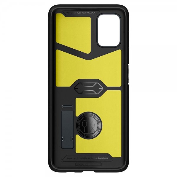 Spigen Samsung Galaxy A51 Skal Tough Armor Metal Slate