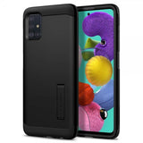 Spigen Samsung Galaxy A51 Skal Tough Armor Svart