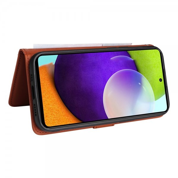 Betopnice Samsung Galaxy A52/A52s 5G Fodral med Löstagbart Skal 005 Brun