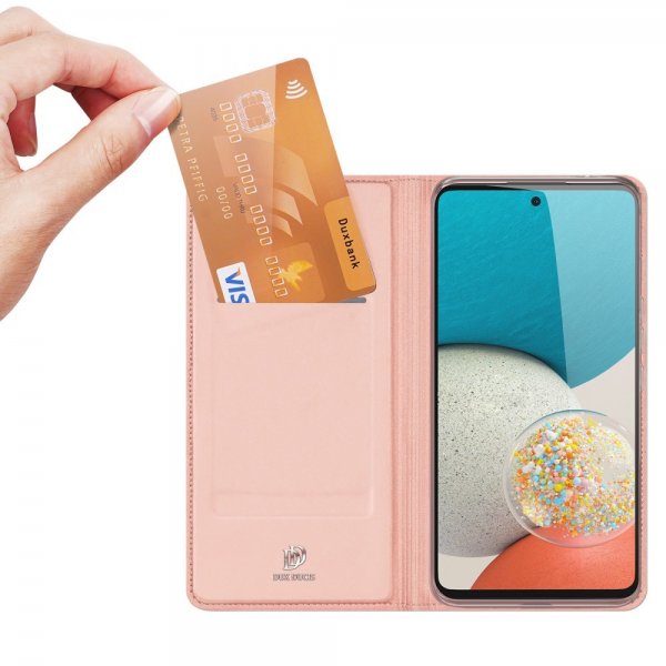 Dux Ducis Samsung Galaxy A53 5G Fodral Skin Pro Series Rosa