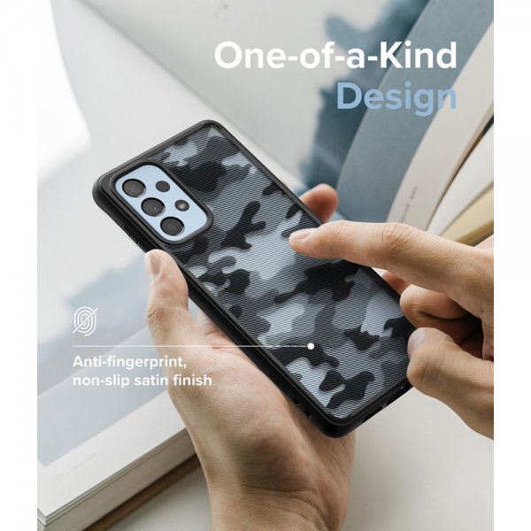 Ringke Samsung Galaxy A53 5G Skal Fusion Matte Camo Black