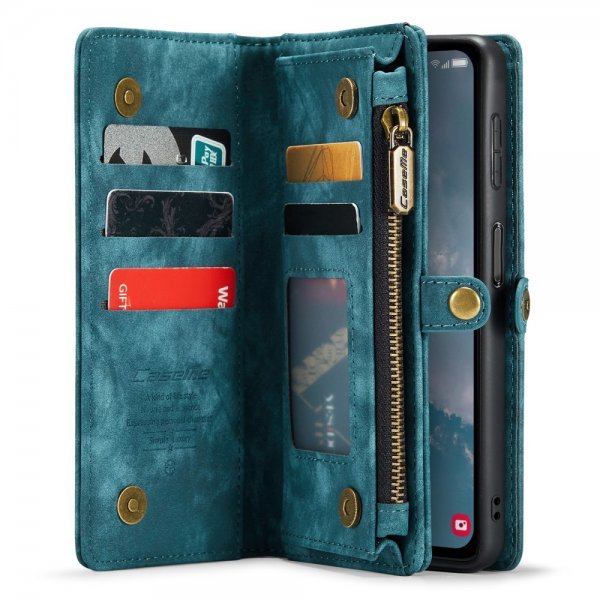 CaseMe Samsung Galaxy A54 5G Fodral 008 Series Löstagbart Skal Petrol